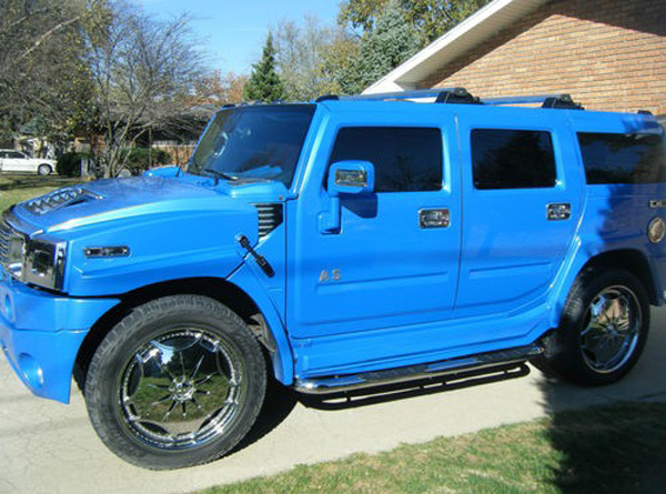 Alfonso Soriano's Hummer (Credit: Busted Coverage)