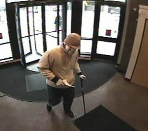 This man is suspected of robbing a Loop bank twice in the past two months. (Credit: FBI) 