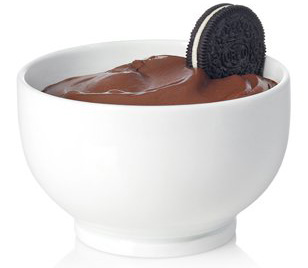 Chocolate Hazelnut Pudding topped with Oreo. (Credit: iCream's facebook)