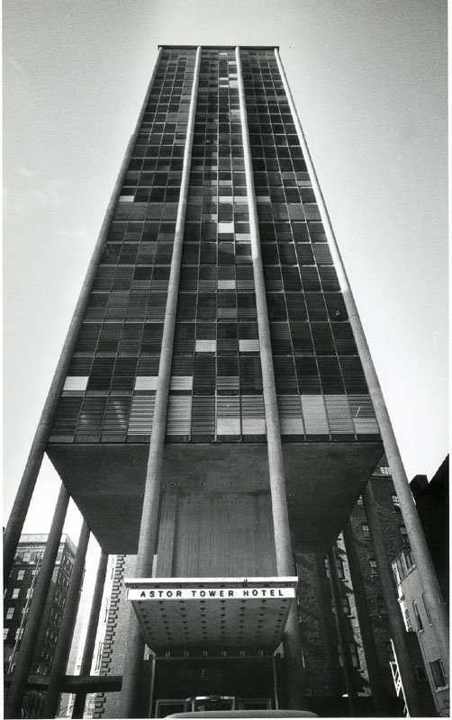 Astor Tower. (Credit: Bertrand Goldberg website)