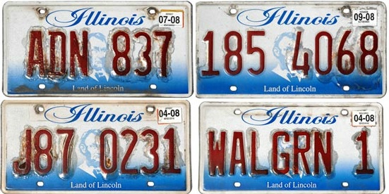 Defective Illinois License Plates Still On The Road A Decade After