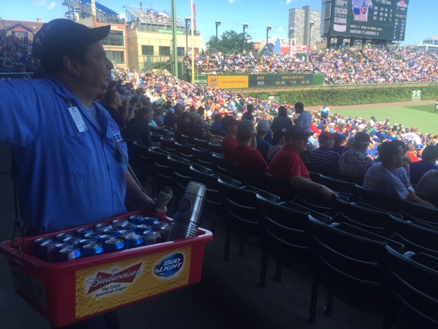 Caputo has been serving Cub fans for 32 years and counting and says he has no plans to retire anytime soon. (Credit: Lisa Fielding)