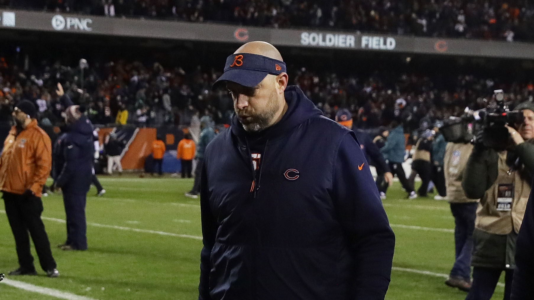 Matt Nagy Was All Of Us After Cody Parkey S Double Doink Missed