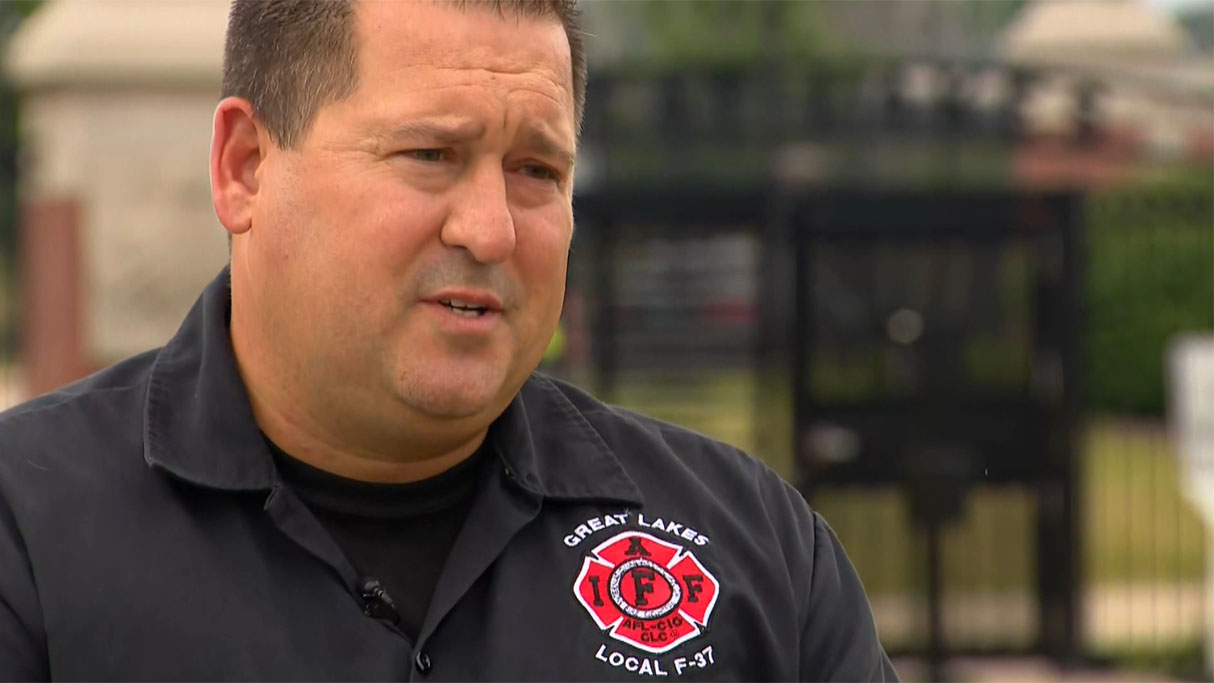 Naval Station Great Lakes Firefighter Says Dept Stretched Too