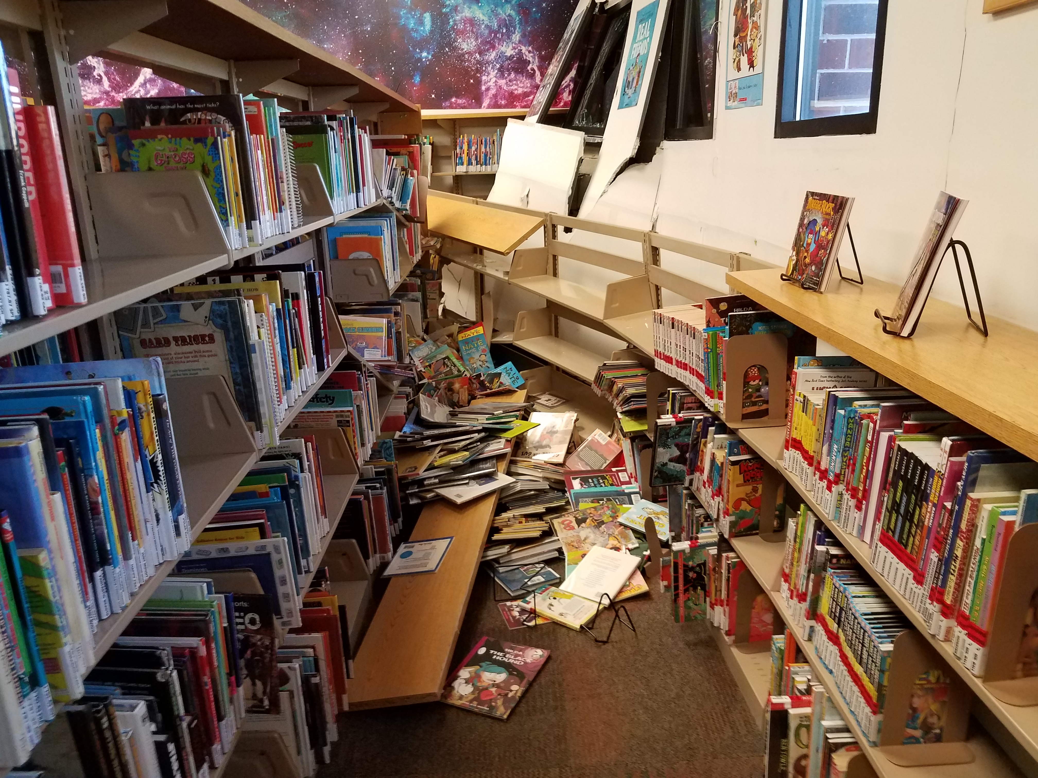 Franklin Park Library Damage