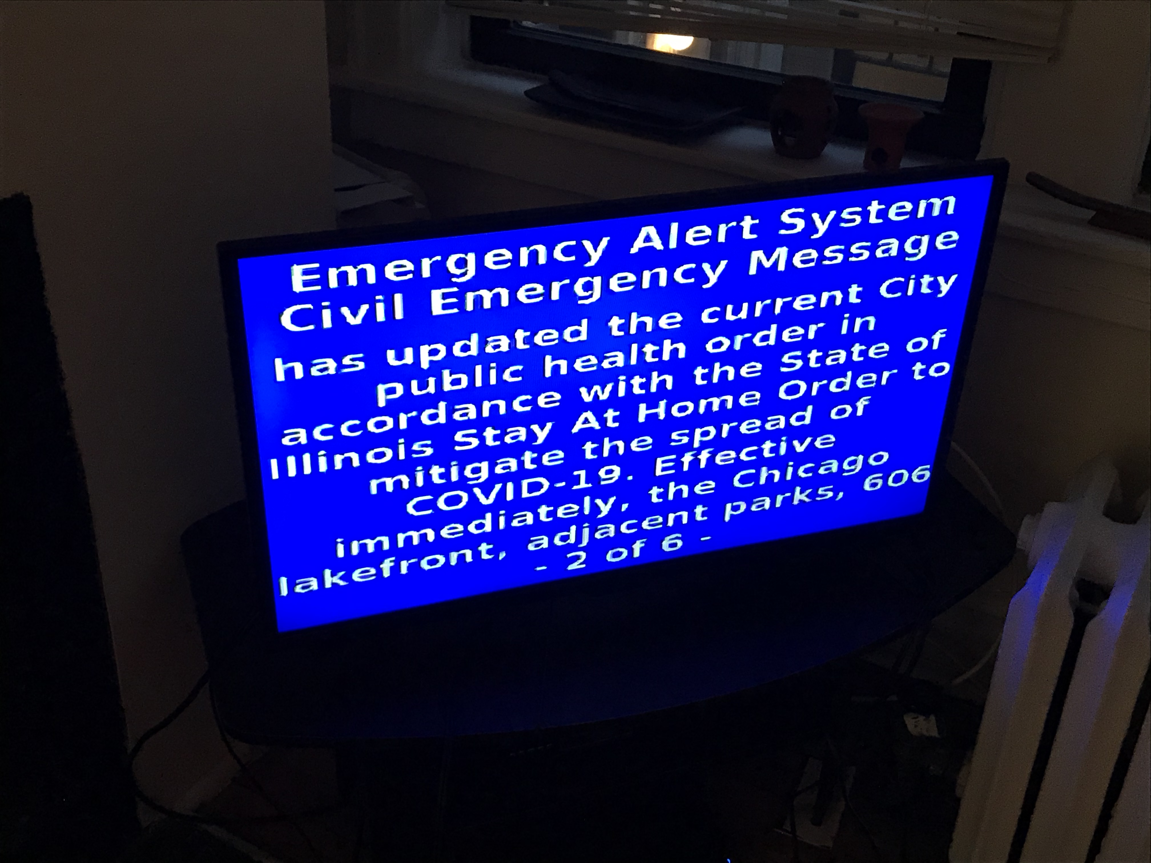 Chicago COVID-19 Emergency Message