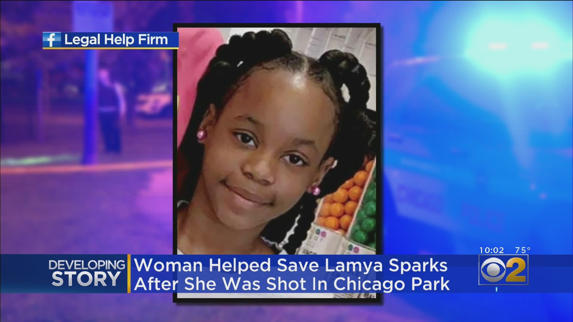 Woman Helped Save 10 Year Old Girl Shot In Chicago Park Cbs Chicago