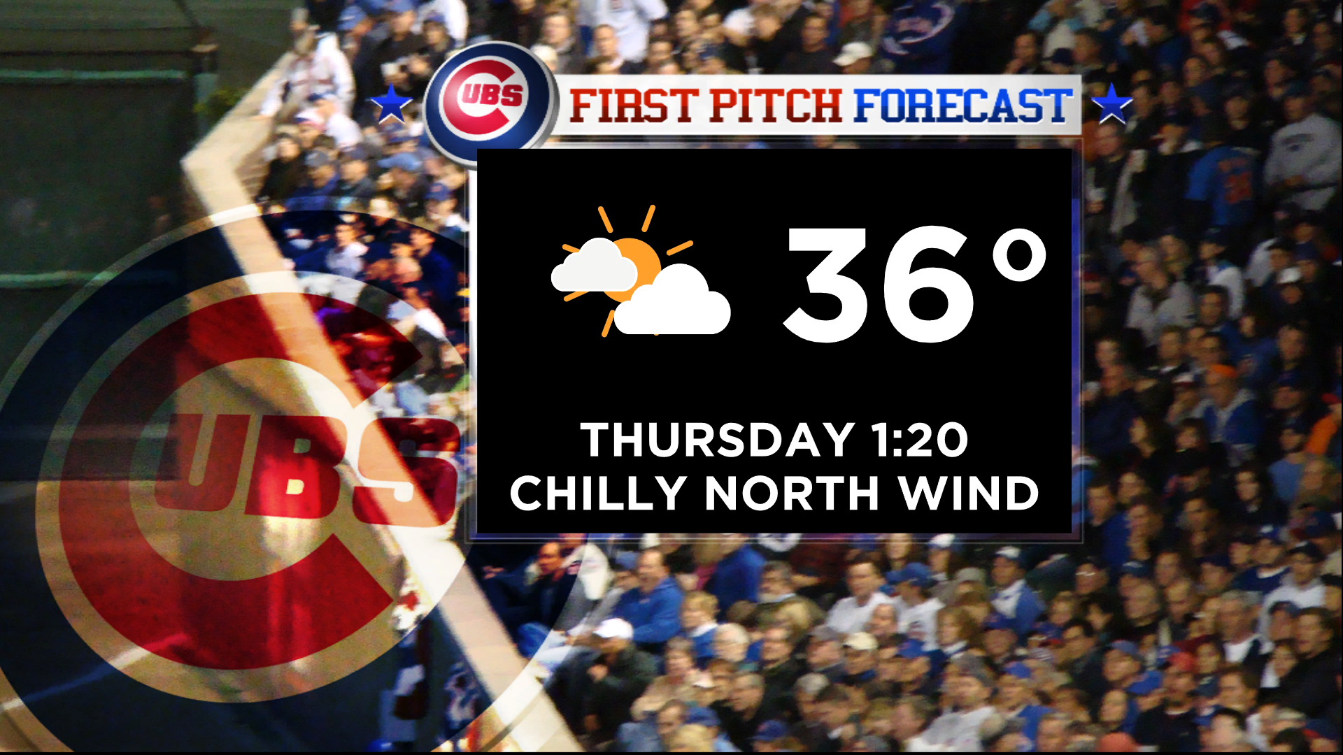 Cubs First Pitch Forecast: 03.30.21