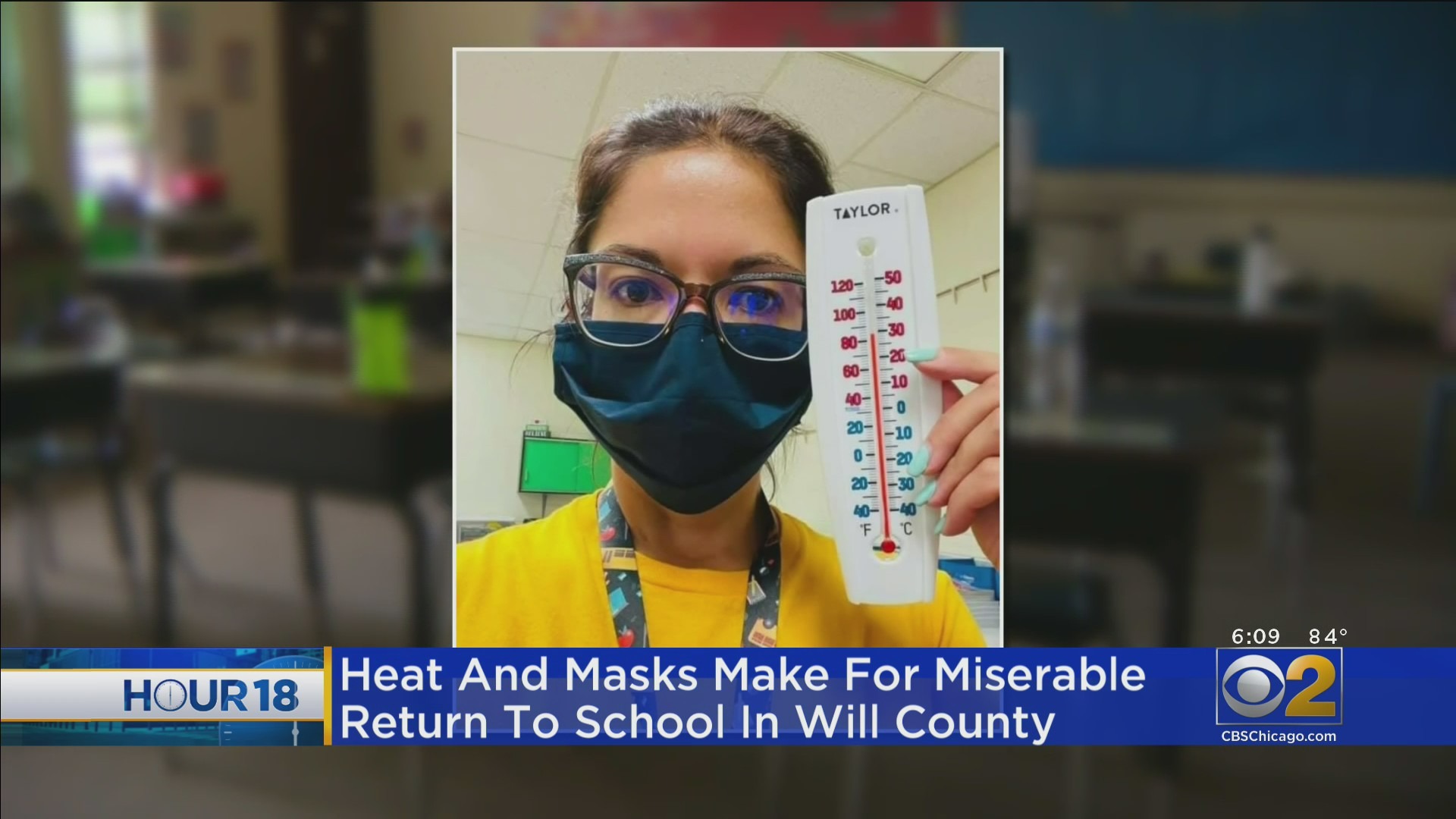 Heat And Masks Without Air Conditioning Make For Miserable Return To School In Will County – CBS Chicago