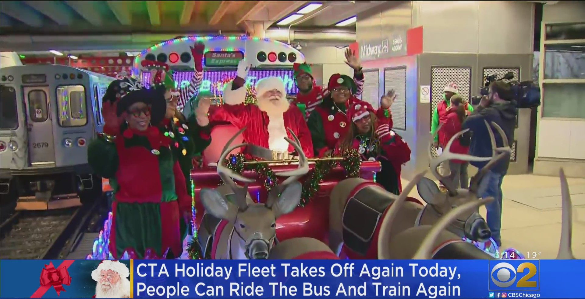 Allstate CTA Holiday Train Returns This Weekend With Added COVID-19 Procdeures