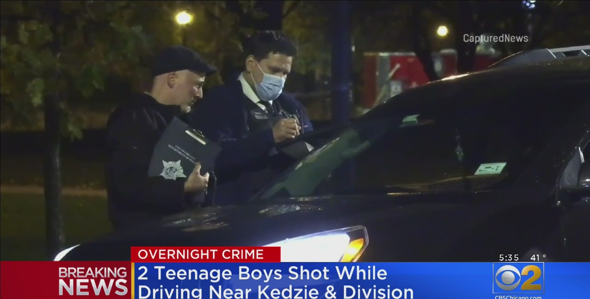 2 Teen Boys Shot While Driving In Humboldt Park