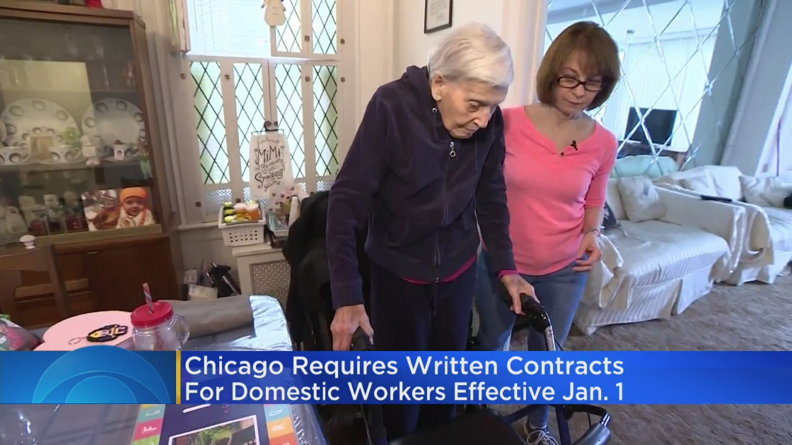 New Chicago Rule Effective Jan. 1 Requires Anyone Hiring A Domestic Worker To Provide A Written Contract