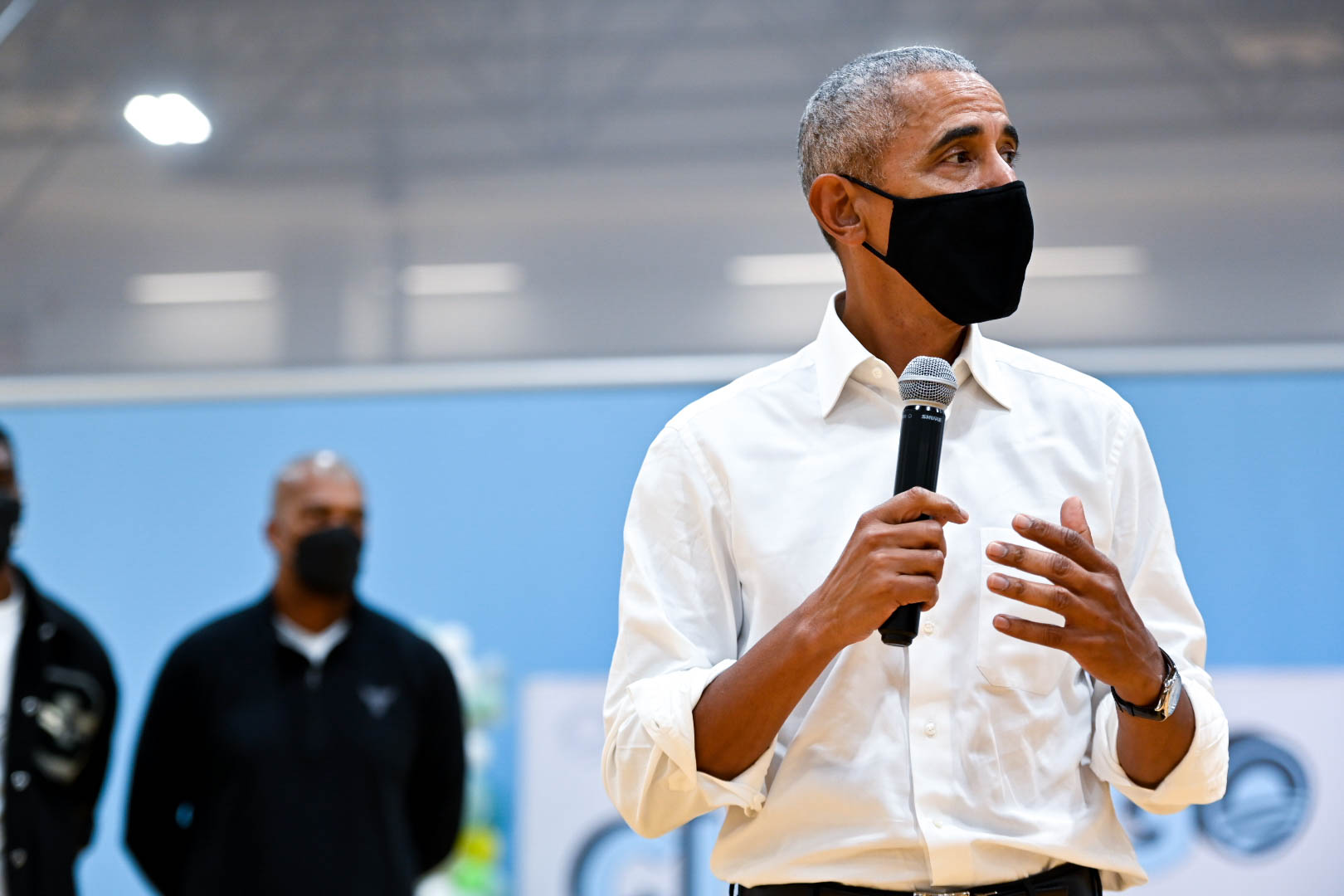 President Obama At South Side YMCA