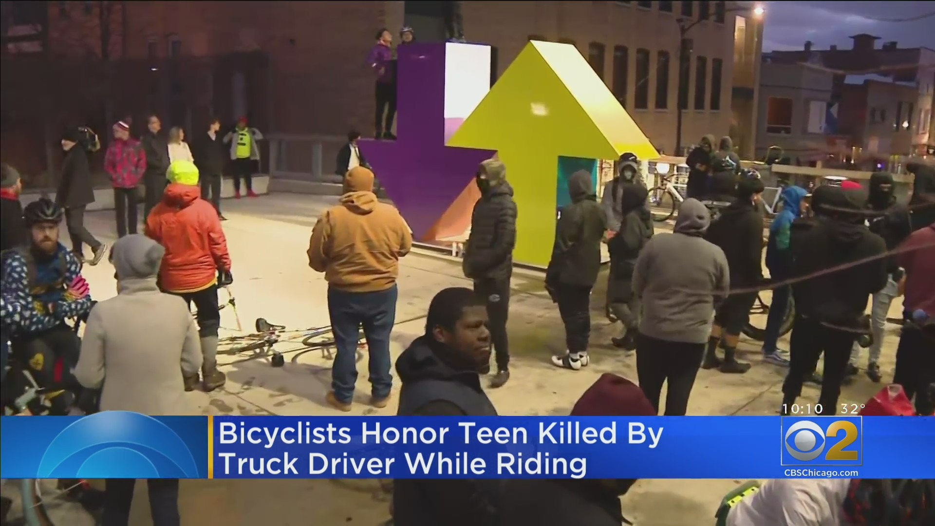Bicyclists Honor Teen Killed By Driver While Riding