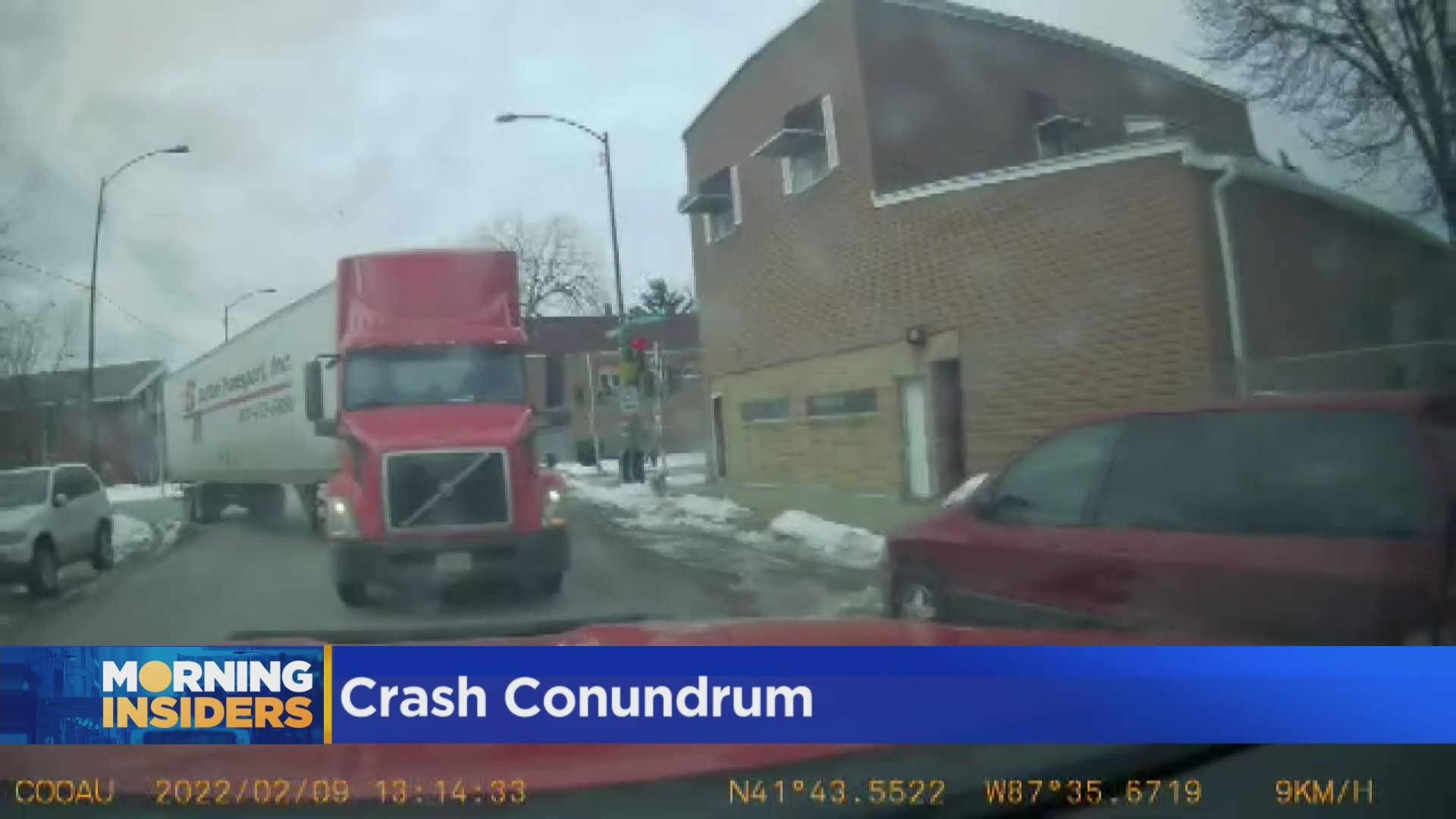 South Side Woman Blamed For Accident In Which Her Car Was Hit By Semi-Truck, Until Dashcam Backed Her Up With Proof – CBS Chicago